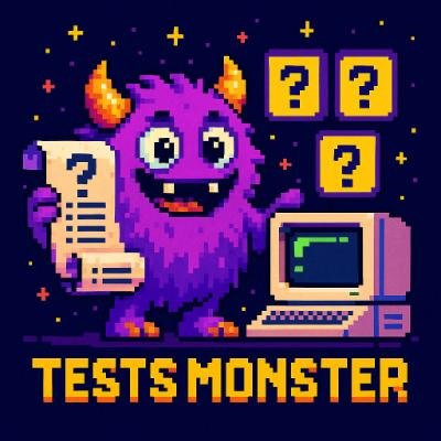 TestsMonster Mascot